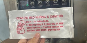 Mẫu khăn lạnh quán ăn (mẫu 35)